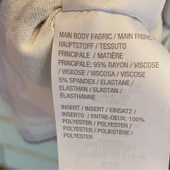 LOGO Lori Goldstein Womens Shirt 3X Tunic Top Sheer Back Floral Pockets Stretch - Picture 7 of 8